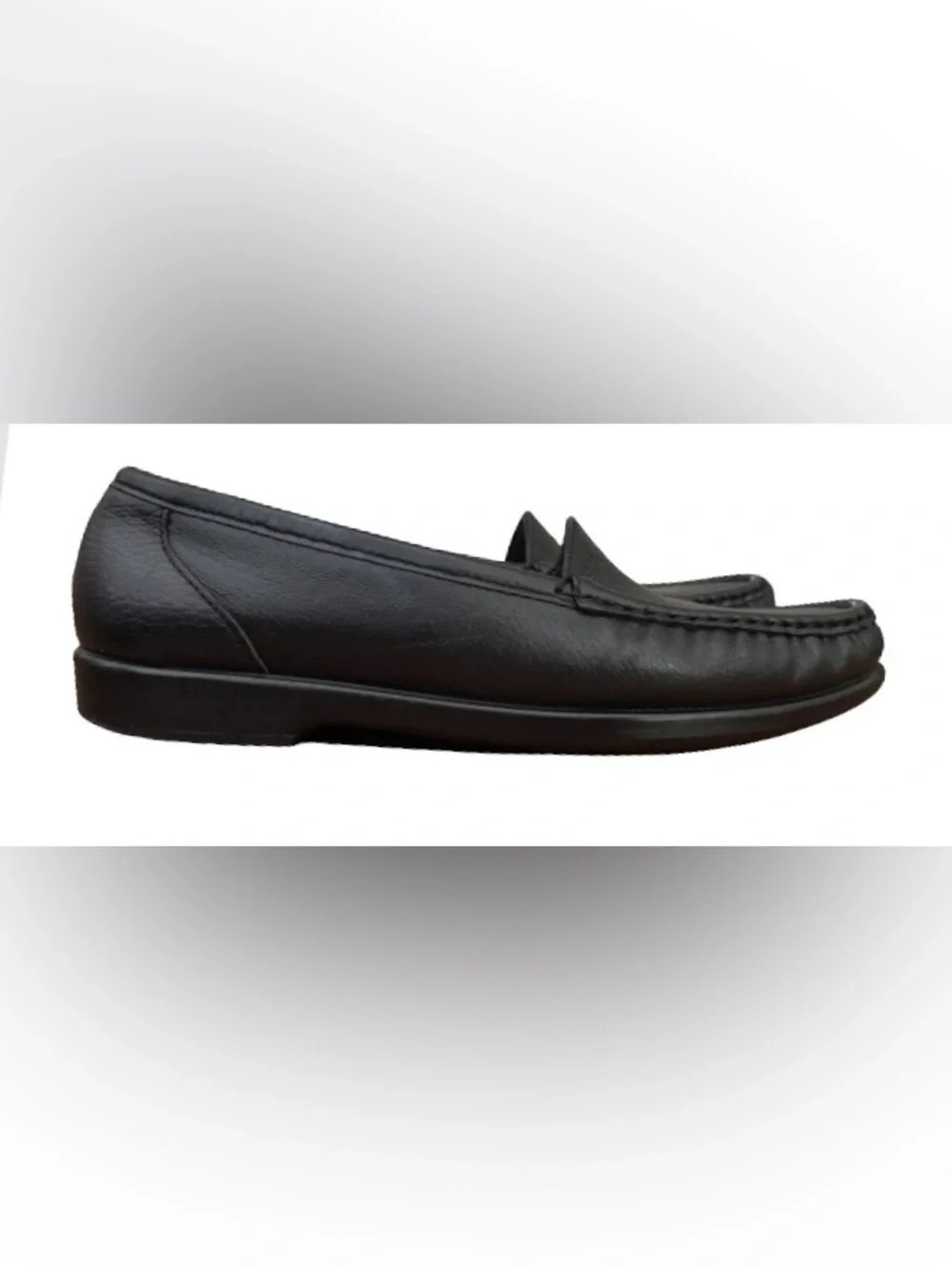 SAS Simplify blk mocc loafers WM 9 comfort traditional